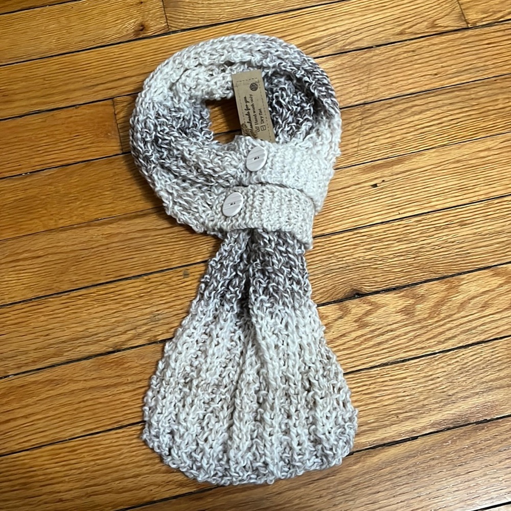 Handmade loop scarf